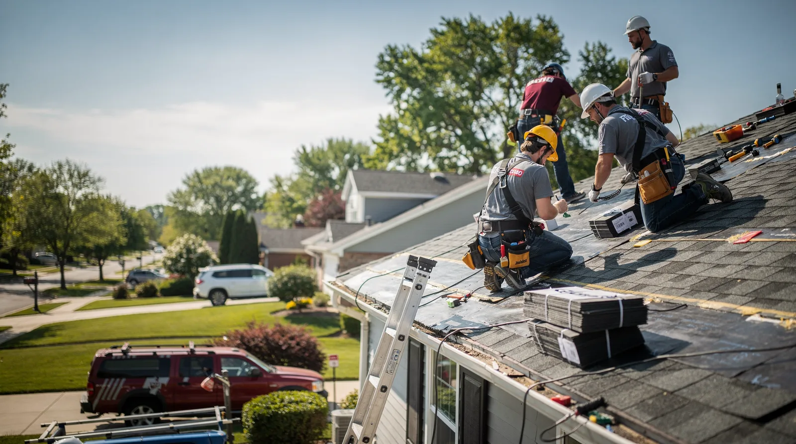 Roof Repair in Marseilles, IL around you